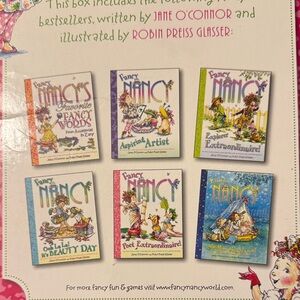 Harper Fancy Nancy Bountiful Box of Books - Pink and Blue